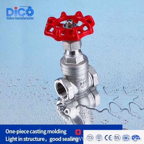 Dico CF8/CF8m Thread Ends 200wog Gate Valve